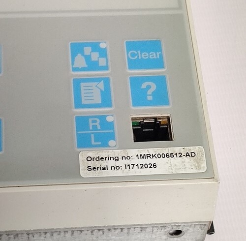 ABB 1MRK006512-AD DISPLAY