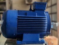 10 Hp Abb Induction Motor - Color: Blue