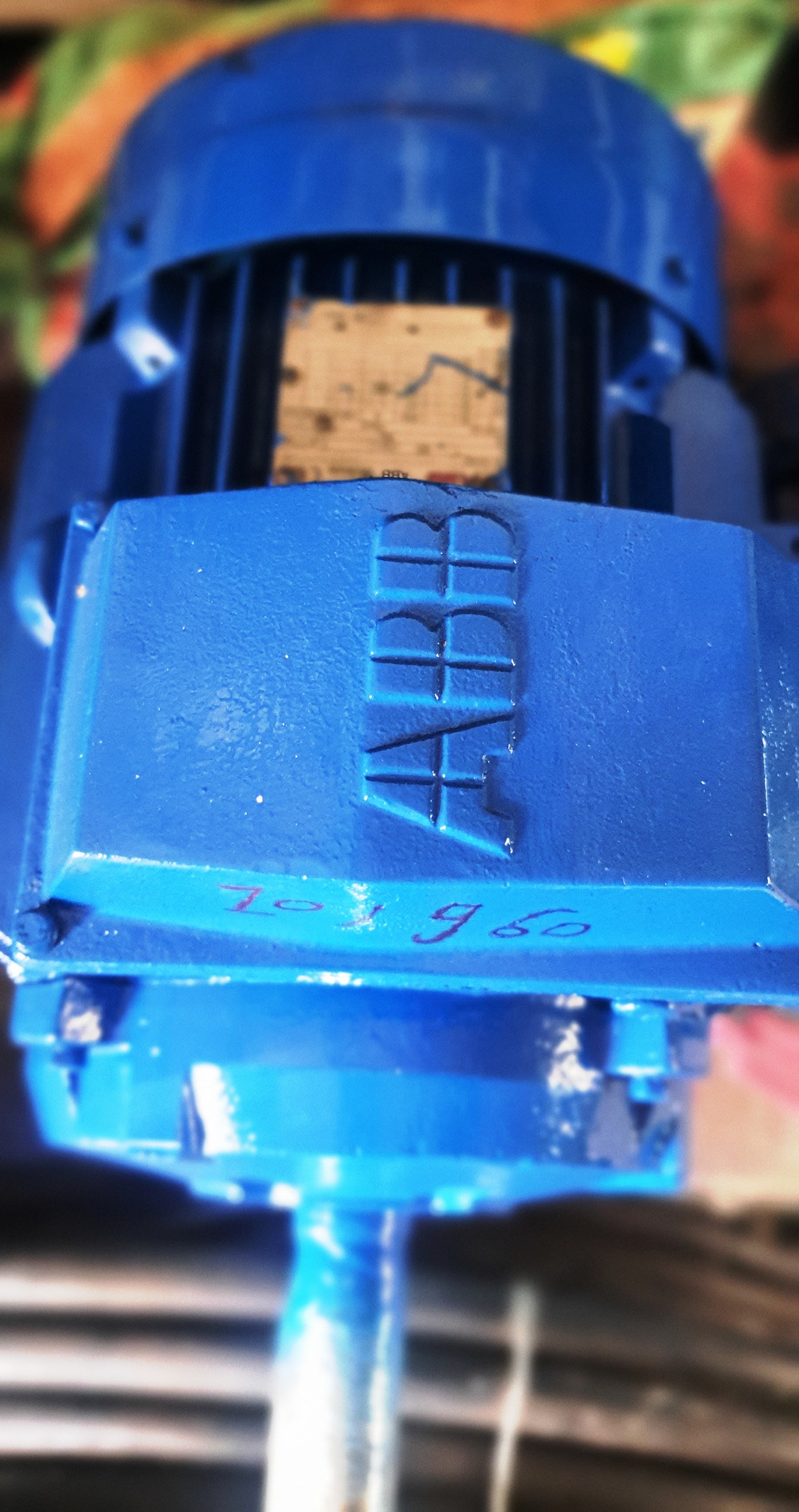 10 HP ABB INDUCTION MOTOR