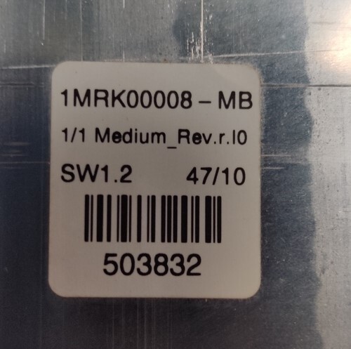 ABB 1MRK00008-MB DISPLAY