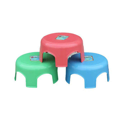 Multicolor 650G Plastic Bathroom Stool