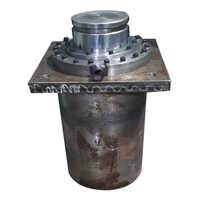 Double Acting Hydraulic Press Cylinder - Color: Silver