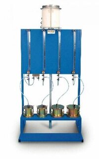 Universal Permeability Equipment - Stainless Steel, 60x40x60 Inch Dimensions, Blue Color, Manual Control System, 1 Year Warranty, 30 Kg Weight
