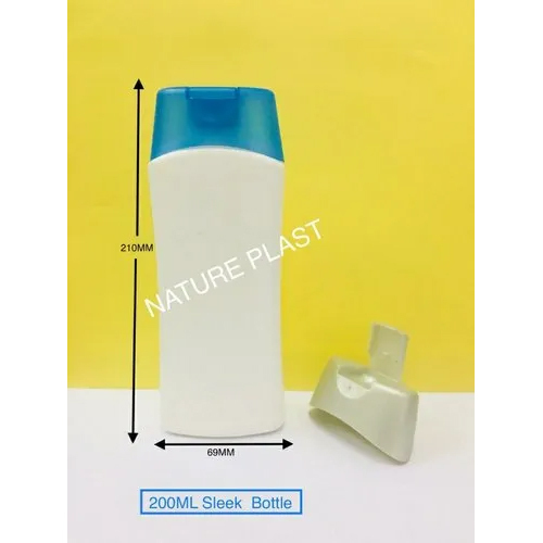 200ml HDPE Sleek Bottle with Caps