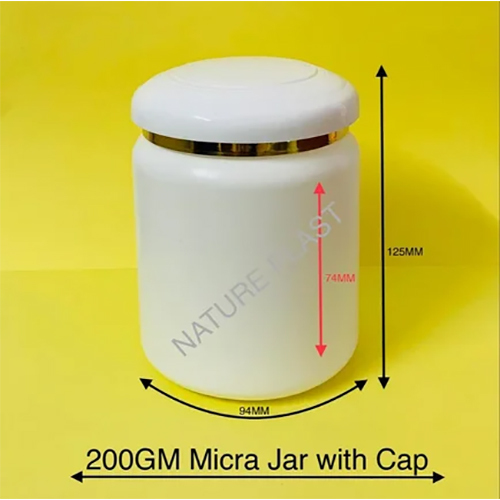 200gm Micra Jar with Cap