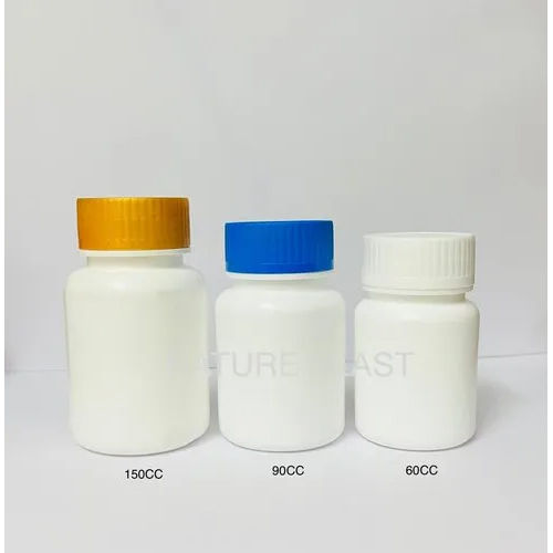 White Tablet Container