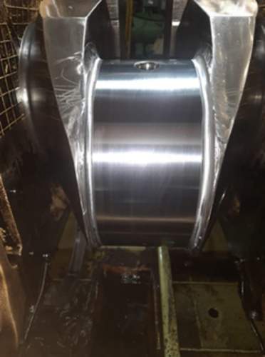 Repair of  Sulzer Engine 6ZAL 40S Crankshaft