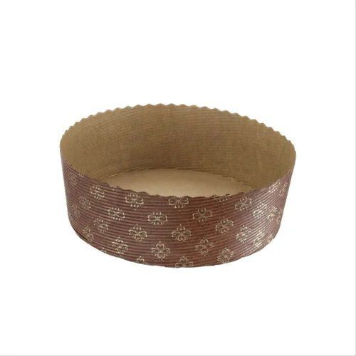 Round Short Style (Panettone Basso) Paper Cake Mould