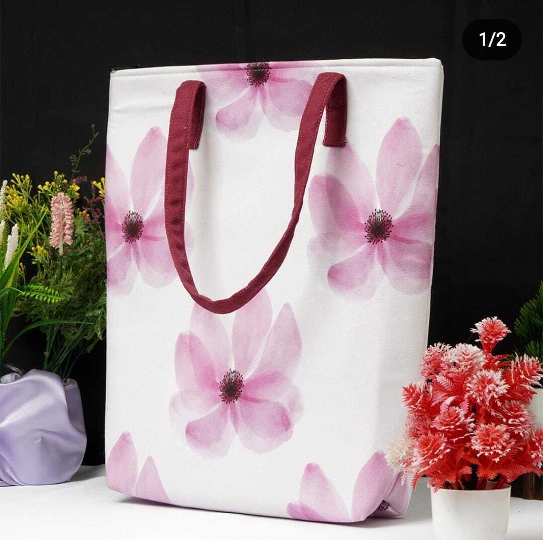 Cotton Printed Tote Bag