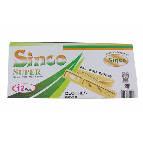 Multicolor Plastic Cloth Pegs - Sinco Super 