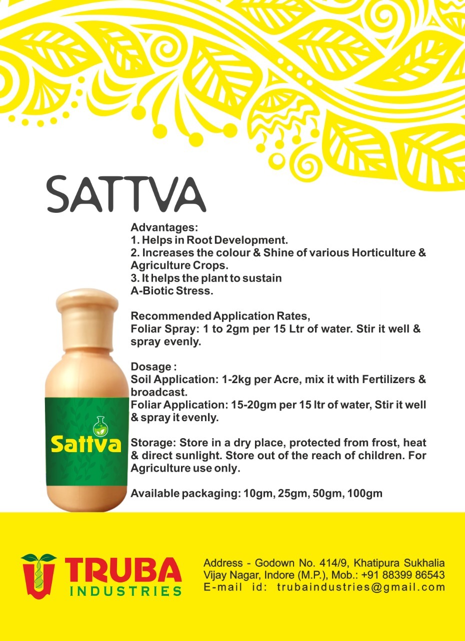 sattva plant growth promoter