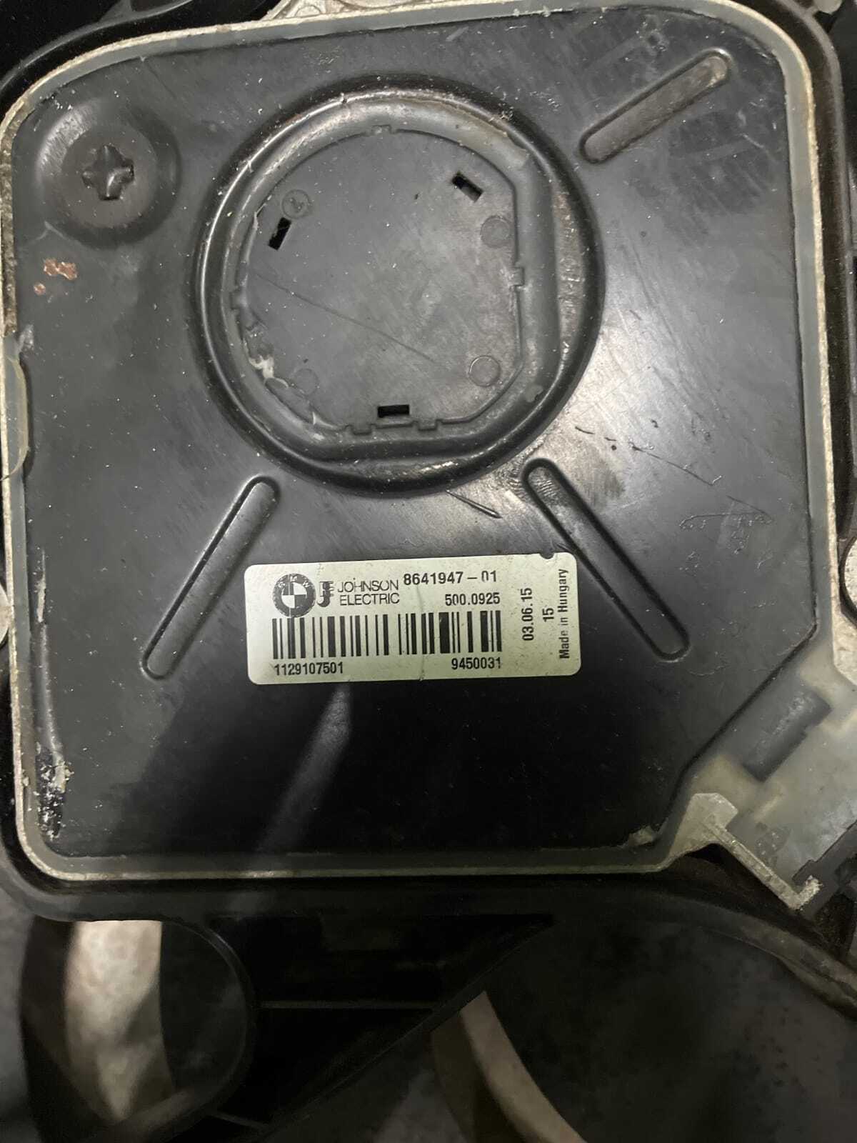 RADIATOR FAN MOTOR OF BMW 3 SERIES