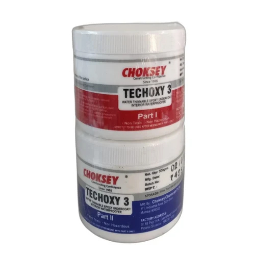 Choksey Chemicals Make Techoxy 3 Water Thinnable  Waterproofing Chemical