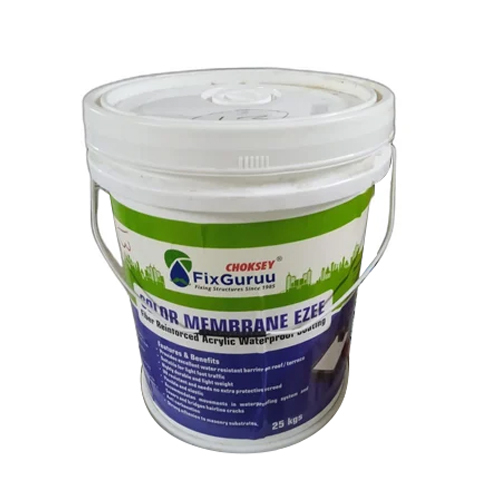Color Membrane Ezee Fiber Reinforced Acrylic Waterproof Coating