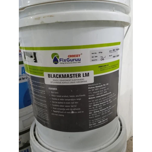 Blackmaster LM Single Component Elastomeric Acrylic Liquid Membrance Chemical