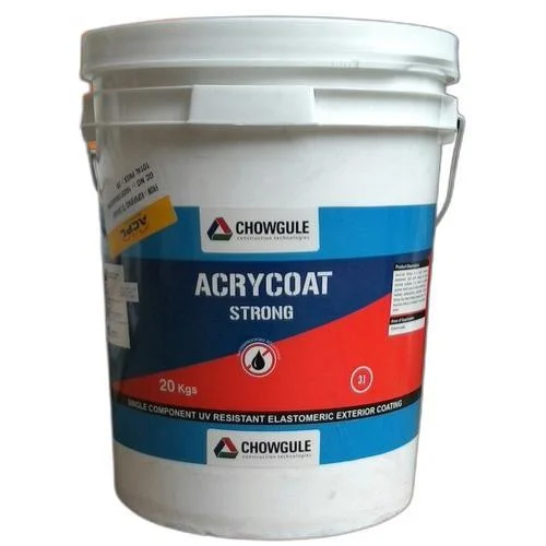 150 Microns UV Resistant Elastomeric Exterior Coating Chemical
