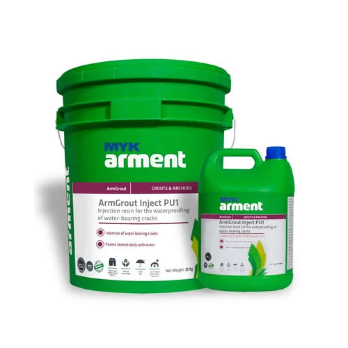 Armgrout Inject Pu1 Injection Resin Filler Chemical Application: Industrial