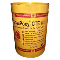 Cte 103 Shalipoxy Anti Corrosive Flexible Coal Tar Epoxy Coating Chemical - 20 Ltr Size, Black Color - Industrial Grade, Two Component Liquid Form