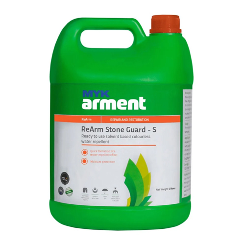 5 Ltr ReArm Stone Guard-S Ready To Use Solvent Based Colourless Water Repellent