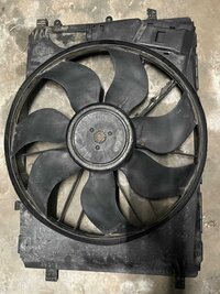 MERCEDES 204 RADIATOR FAN MOTOR