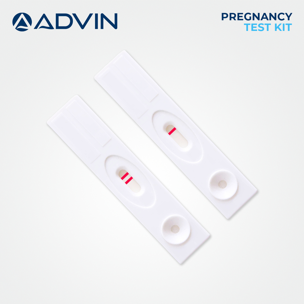 Pregnancy Test Kit - Manual Operation, Standard Stick Test with Dropper and Urine Container | High Accuracy, One-Step Rapid Test