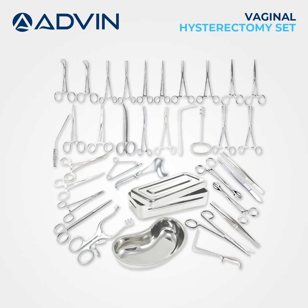Manual Vaginal Hysterectomy Set