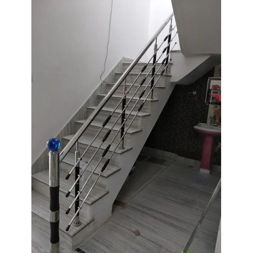 Rot Proof Polished Ss Staircase Railing