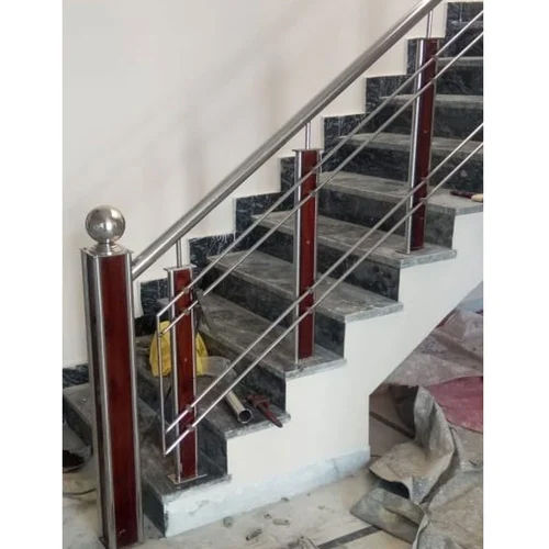 Rot Proof Stainless Steel Staircase Railing at Best Price in Jalandhar ...