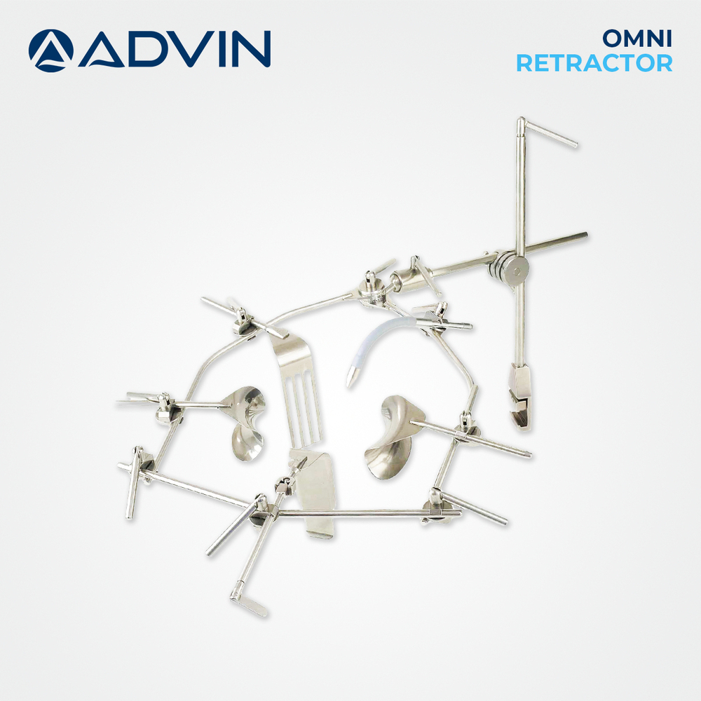 Omni Retractor - Table-Mounted Surgical System | Hands-Free Access, Manual Operation, Advanced Technology, High Performance, Reusable