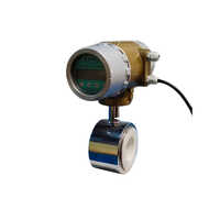 Sandwich Digital Flow Meter - Stainless Steel, 200 Mm Line Size | Digital Display, 230v Power Supply, Easy Installation, Industrial Use