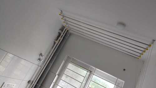 Apartment ceiling mounted pulley type cloth drying hangers in Nethimedu Salem