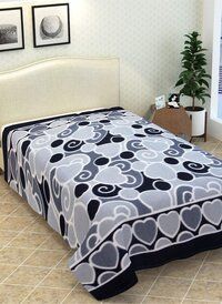 Printed Polar Blankets Medium Size 70x90 Inches 500 Gram