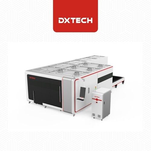 ST- Protective Exchange Table Metal Sheet And Tube Laser Cutting Machine