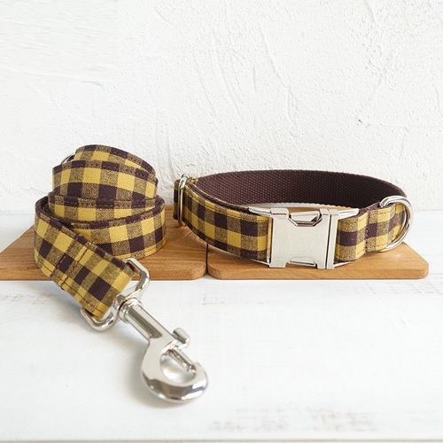 Classic Nylon Dog Collar With Leash