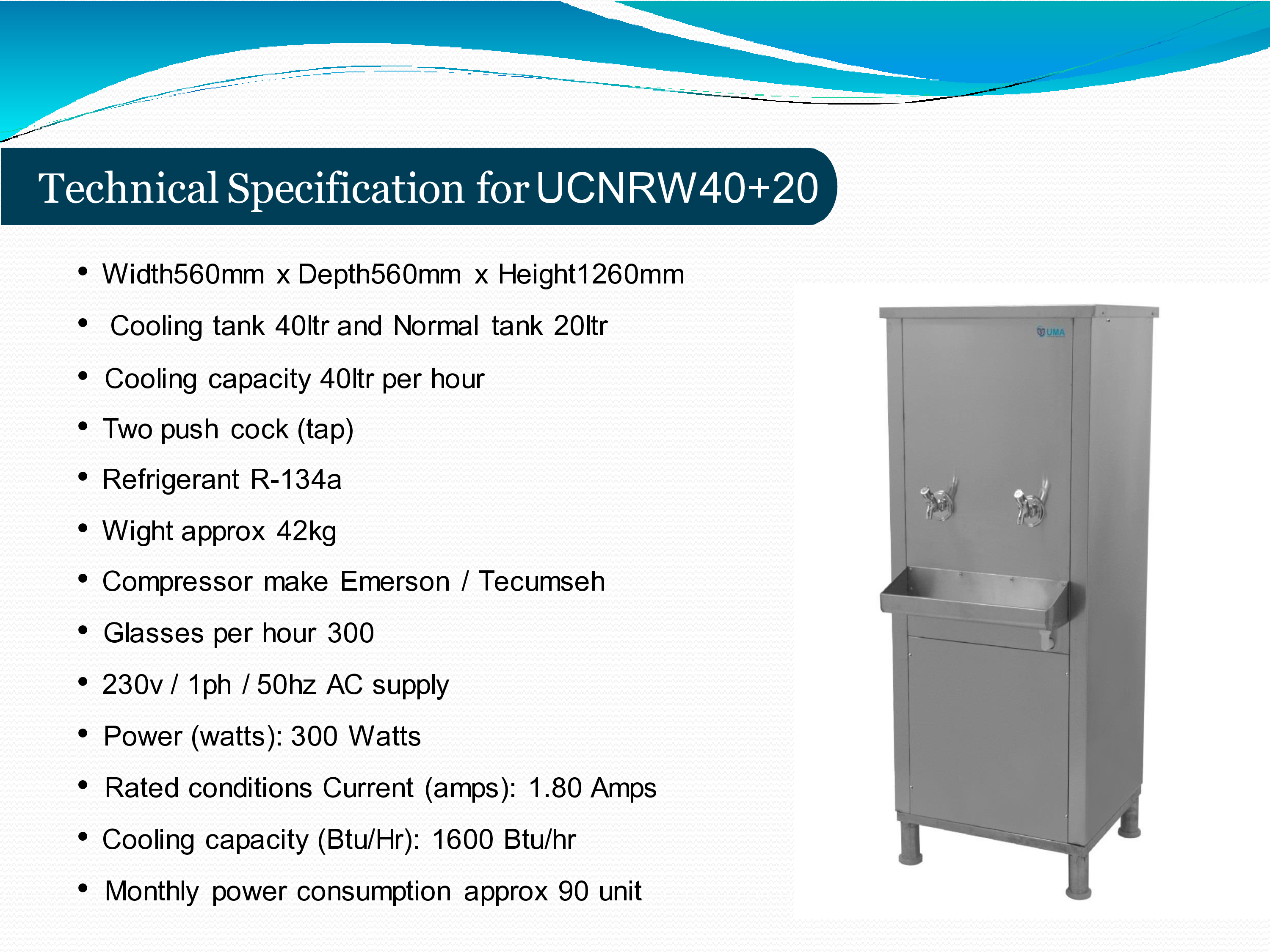 Water Cooler Inbuilt RO