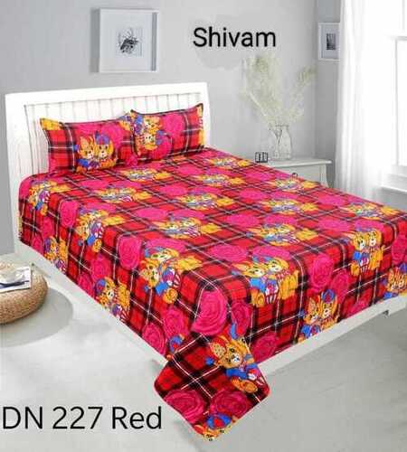 3d Polycotton Single bedsheet Joda (Pair )  60 x90 Inches