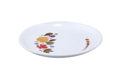 Round Small Plate Set of 6pcs Printed