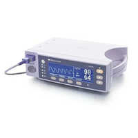 Nellcor Pulse Oximeter Machine - Metal Build, Led Display, Electric Powered, Spo2 Range 60%-100% | Visual Alarm Feature, Trusted Accuracy & Reliability In Patient Monitoring