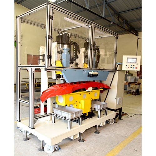 Semi-automatic Servo Press Bumper Punching Machine