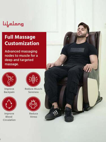 Electric Massage Chair, Full Body with Heat: Jaipur Supplier
