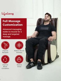 Full Body  Electric Massage Chair - Battery Life: Not Applicable (direct Power)