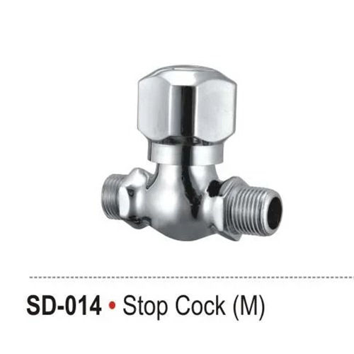 Glossy Stop Cock Silver Series