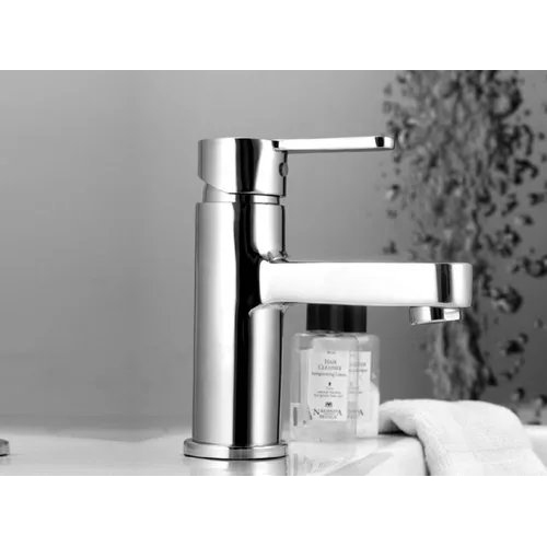 Silver Wash Basin Mixer Fusion Series