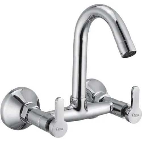 Silver Sink Mixer Riva Series