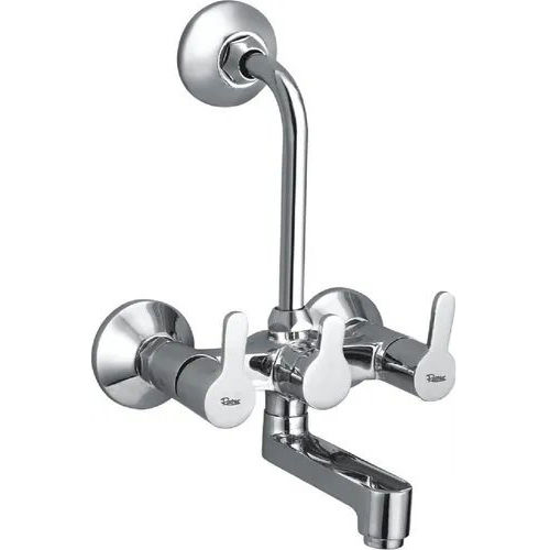 Silver Wall Mixer Telephonic Georgeia Series