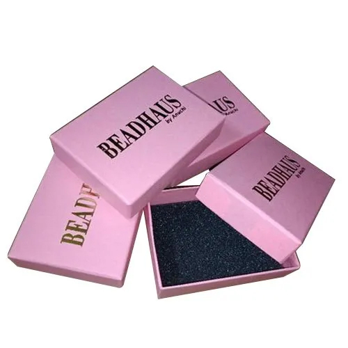 Pink Jewelry Packing Box