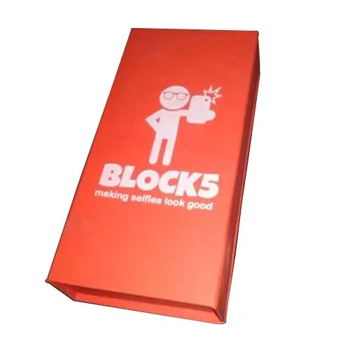 Rectangular Gift Box - Glossy Lamination, UV Offset Printing | Embossed Surface for Industrial Gifting