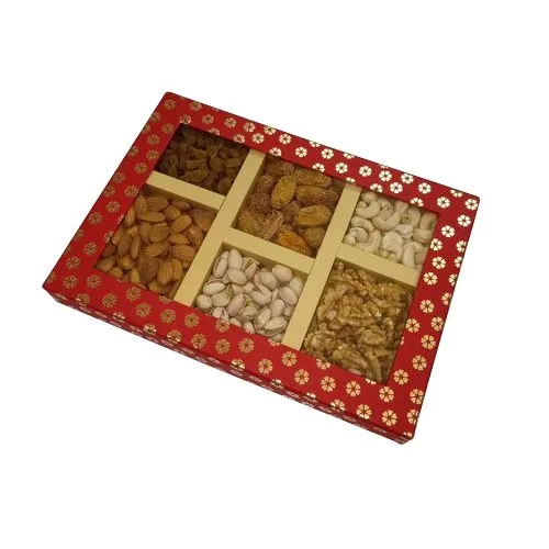 6 Section Dry Fruit Box