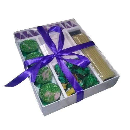 White Candle Packaging Box