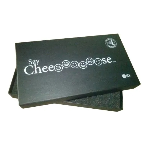 Black Printed Packaging Box
